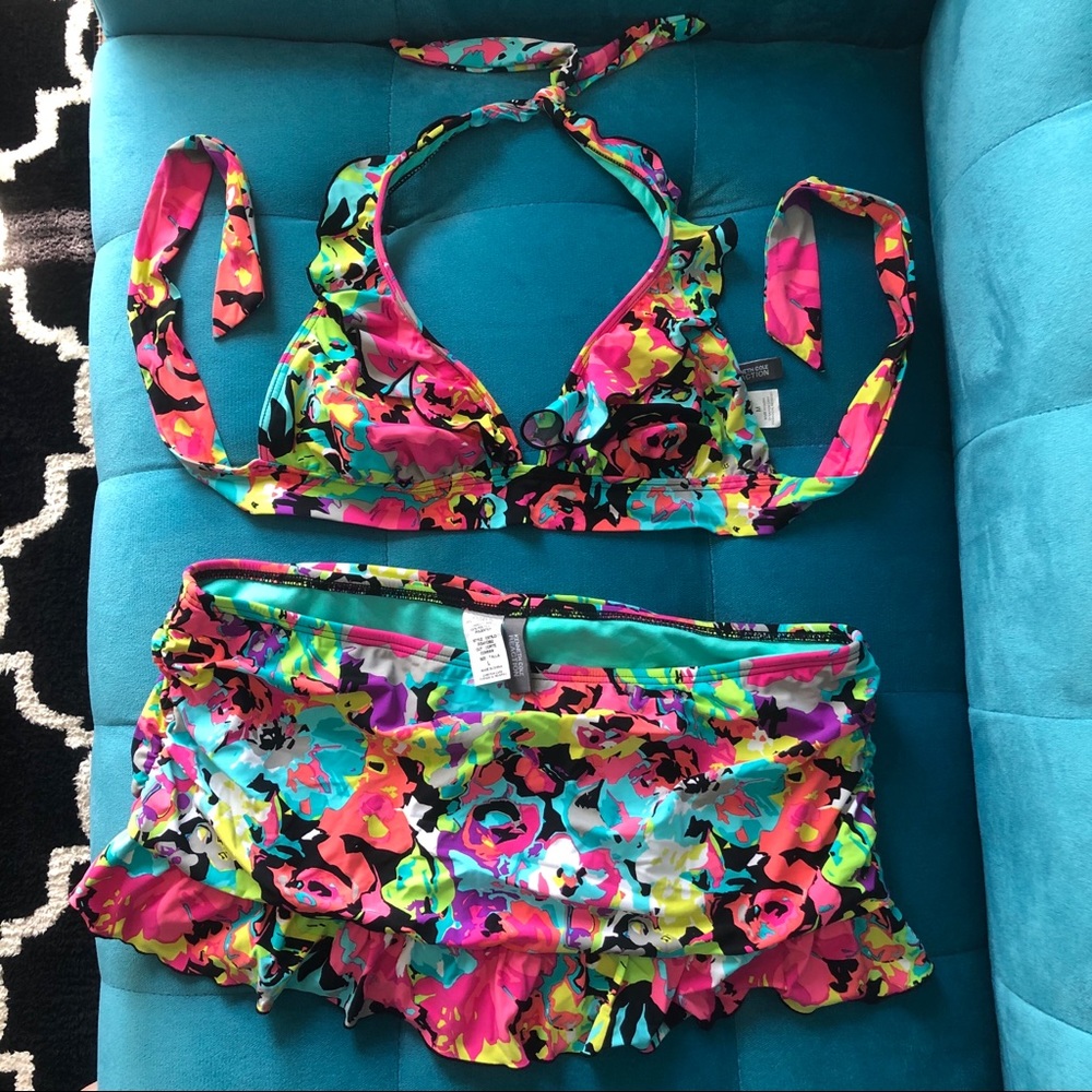 Floral Swimsuit Set